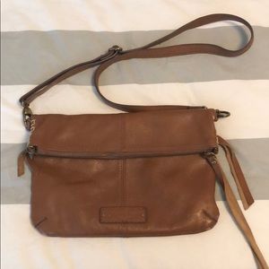 Leather crossbody